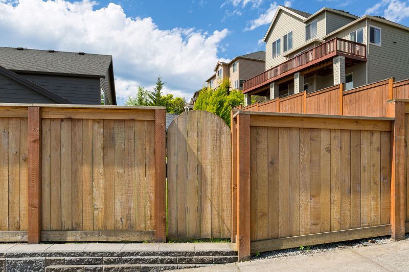 Wooden Fence Installation