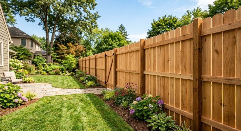 Wood Fence Installation in Pearland, TX